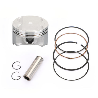 Piston Pin Ring Set STD / +0.25 / +0.50 / +0.75 Alesaggio Misura per Suzuki AN 400 Burgman 400 S 1999-2006 Generico