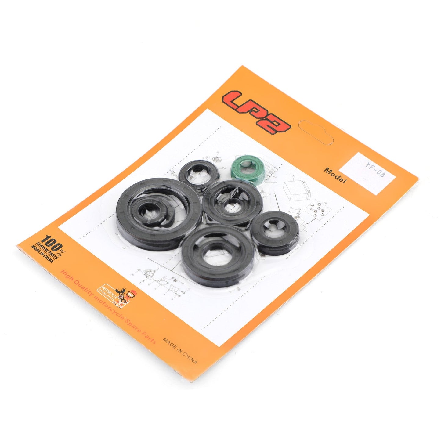 1987-2003 Honda CR125R CR125 CR 125 125R Kit paraolio motore 10 pezzi