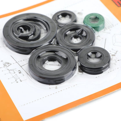 1987-2003 Honda CR125R CR125 CR 125 125R Kit paraolio motore 10 pezzi