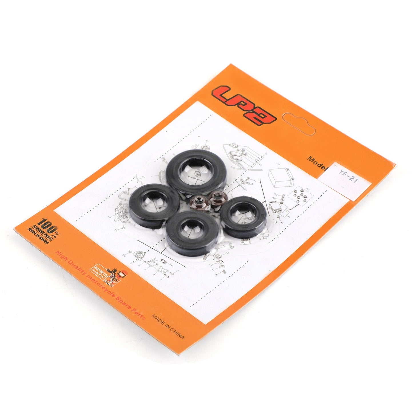 Kit guarnizioni olio motore Honda CB100 SL100 XL100 CB125S CL100 set 6 pezzi guarnizioni