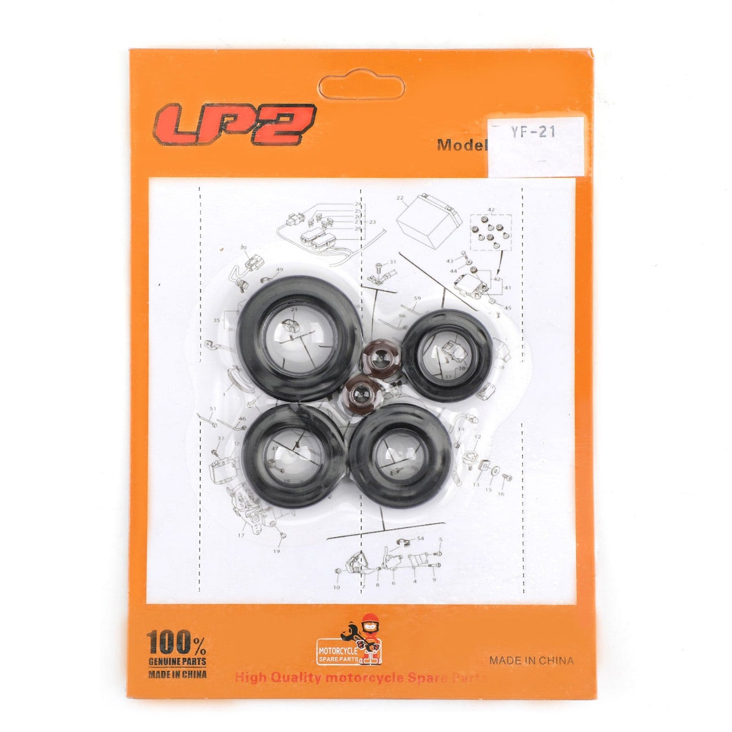 Kit guarnizioni olio motore Honda CB100 SL100 XL100 CB125S CL100 set 6 pezzi guarnizioni