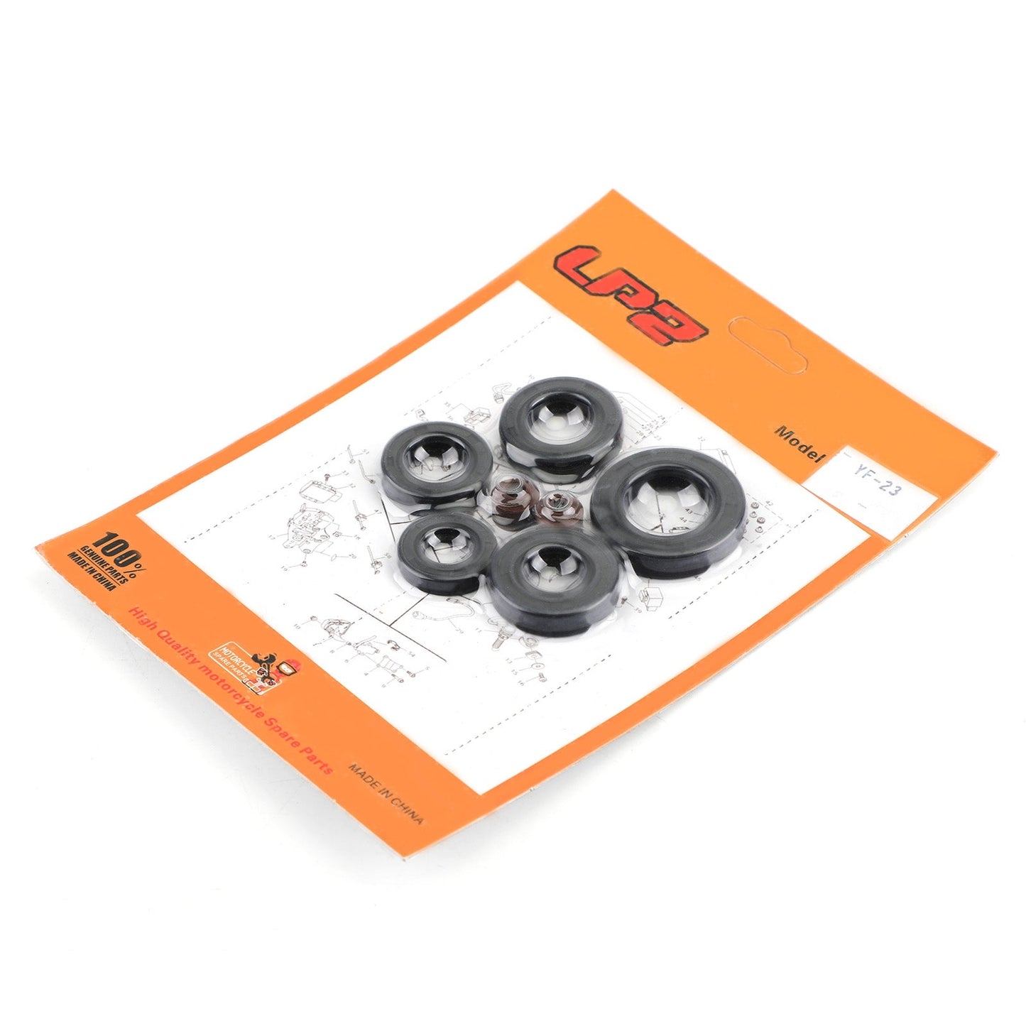 Honda XL125S 1979-1985 XL125 XL 125 S Set 7 pezzi kit paraolio motore