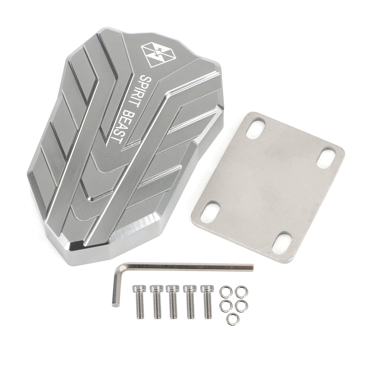 Pedale del freno di estensione Enlarger Pad Cnc per Honda Cb 650R Cbr 650R 21 Titanio generico