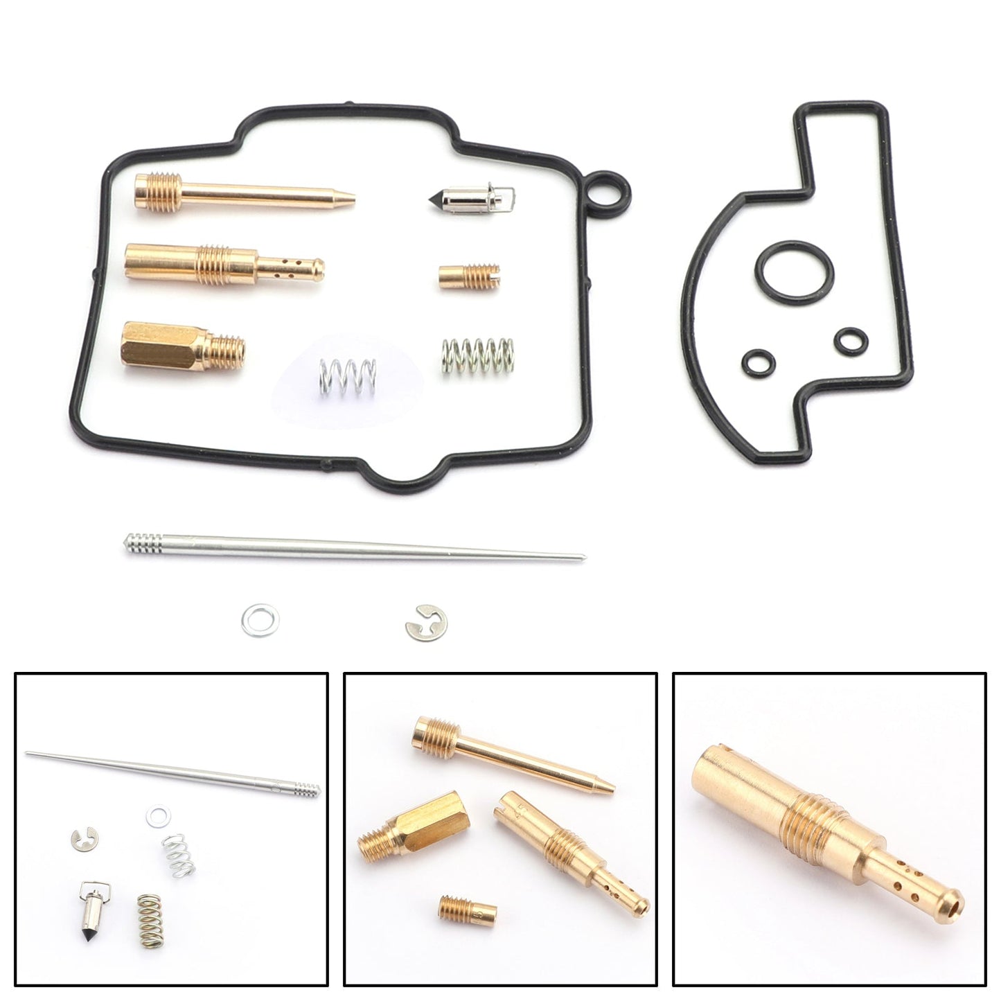 CARBURATORE Carb Rebuild Kit Riparazione Per Yamaha YZ250 Motocross YZ 250 2000-2001 Generico