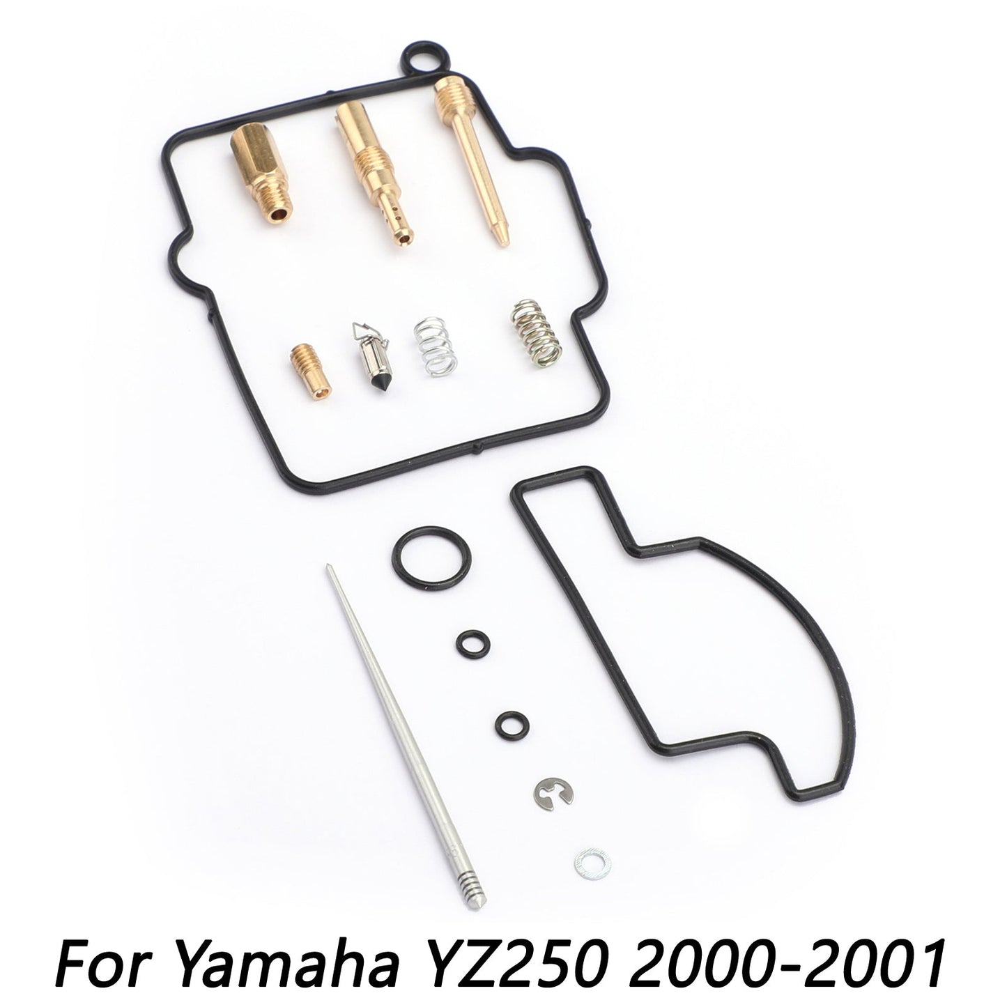 CARBURATORE Carb Rebuild Kit Riparazione Per Yamaha YZ250 Motocross YZ 250 2000-2001 Generico
