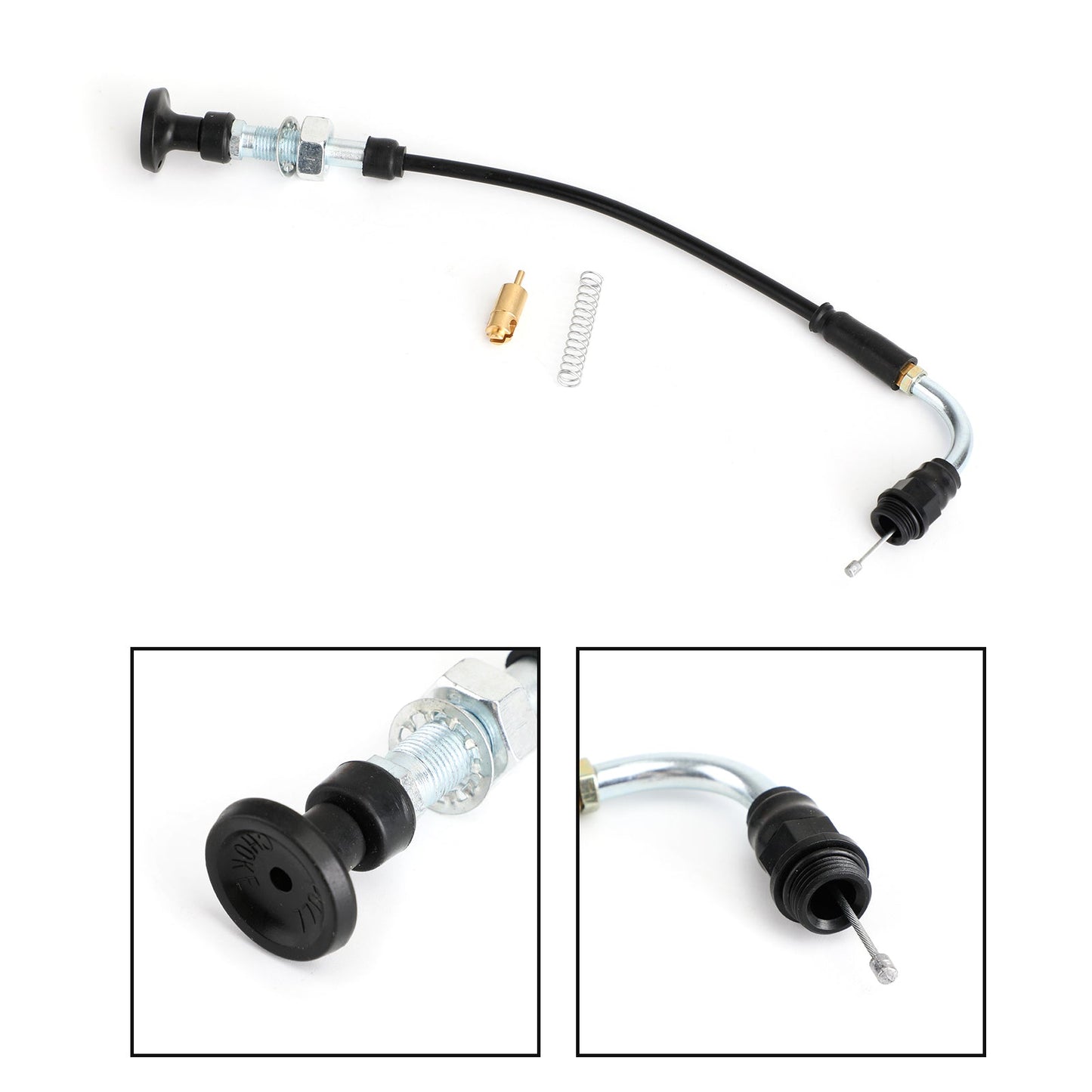 Carburatore Carb Choke Cavo Per Harley Mikuni Dyna Electra Glide HSR42 HSR45 48 Generico
