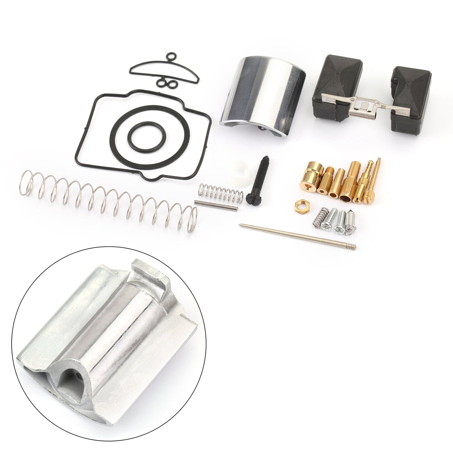 2 Set 36mm Kit di ricostruzione riparazione carburatore moto per getti di ricambio PWK KEIHIN OKO generico
