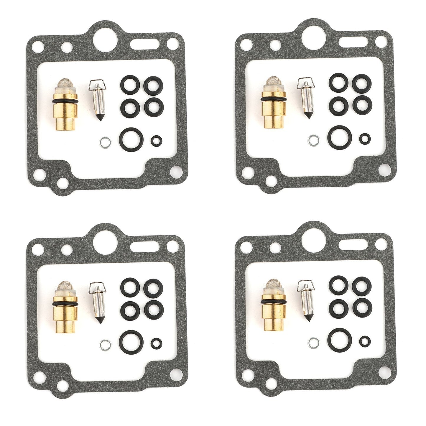 4 set kit di riparazione carburatore per Yamaha XJ700 Maxim X 700 XJ750 FJ1100 FJ1200 generico