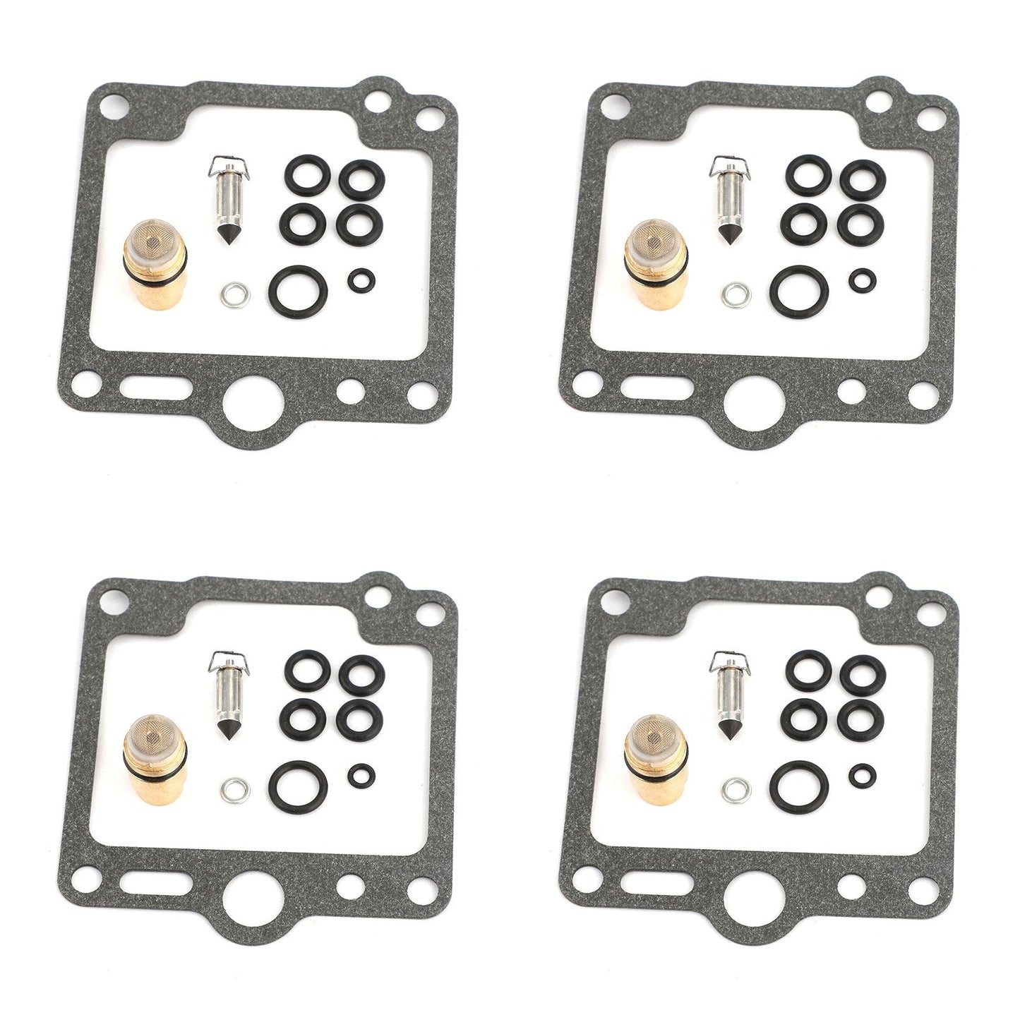 4 set kit di riparazione carburatore per Yamaha XJ700 Maxim X 700 XJ750 FJ1100 FJ1200 generico