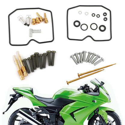 Kit Ricostruzione Carburatore per Kawasaki EX250 Ninja 250R 2008-2012 Generico
