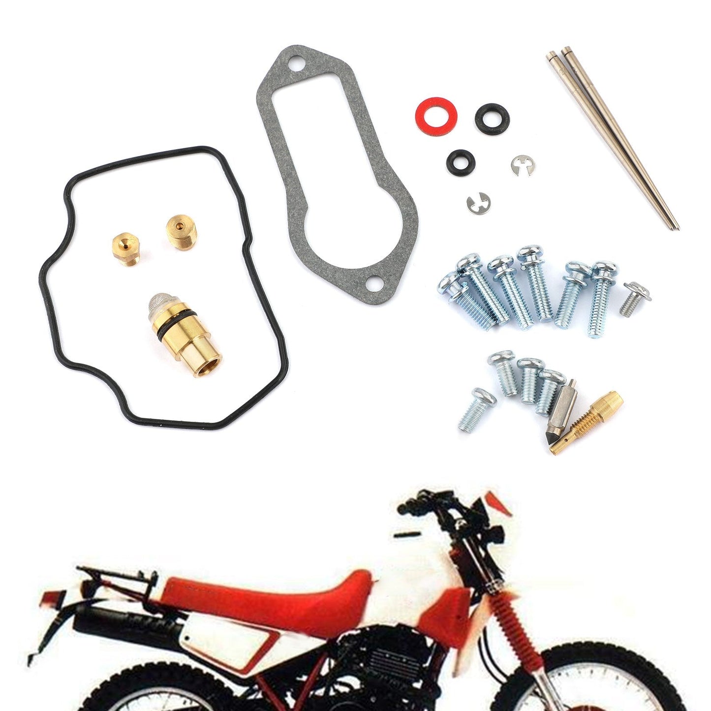 Kit riparazione carburatore carburatore per Yamaha XT350 1985-2000 generico