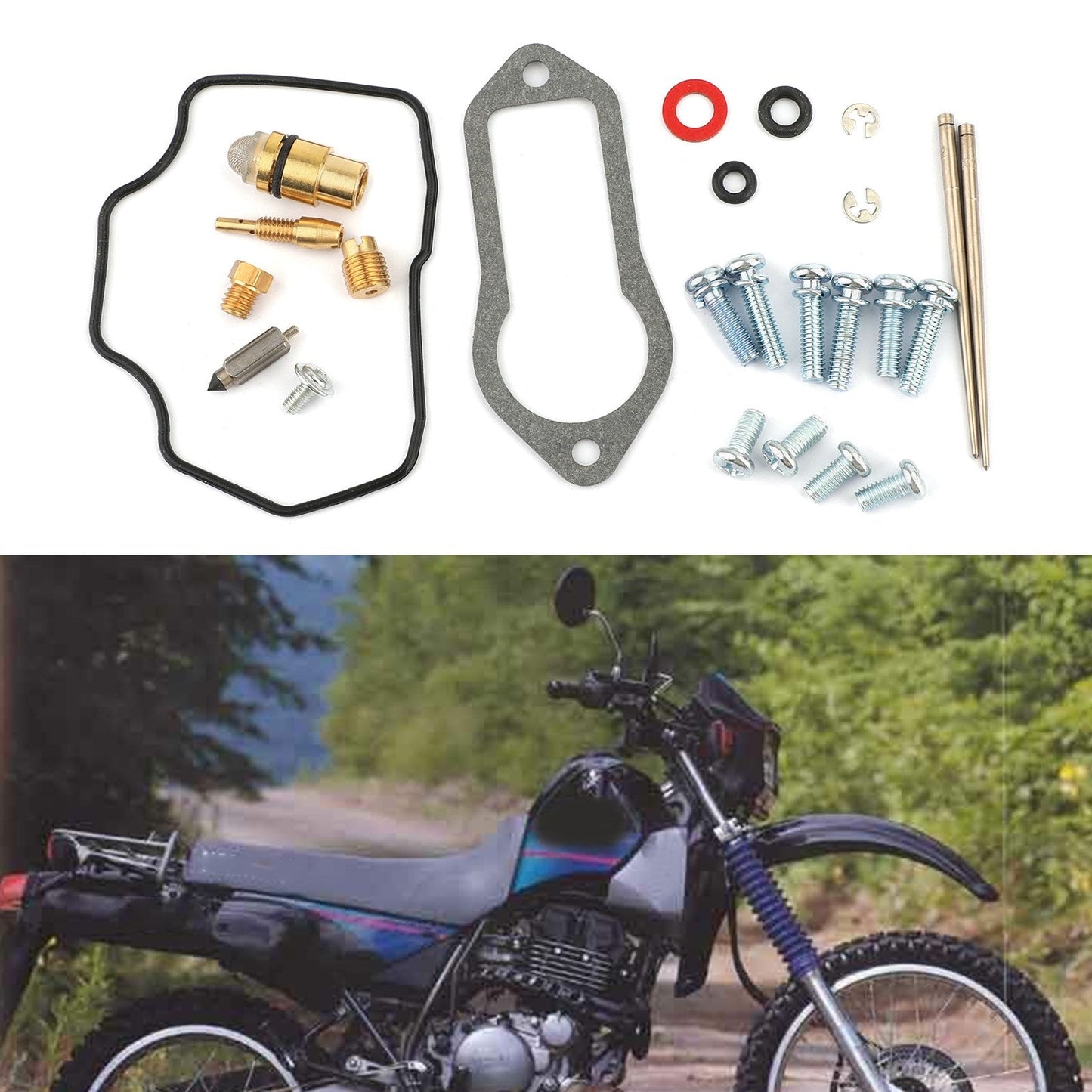 Kit riparazione carburatore carburatore per Yamaha XT350 1985-2000 generico