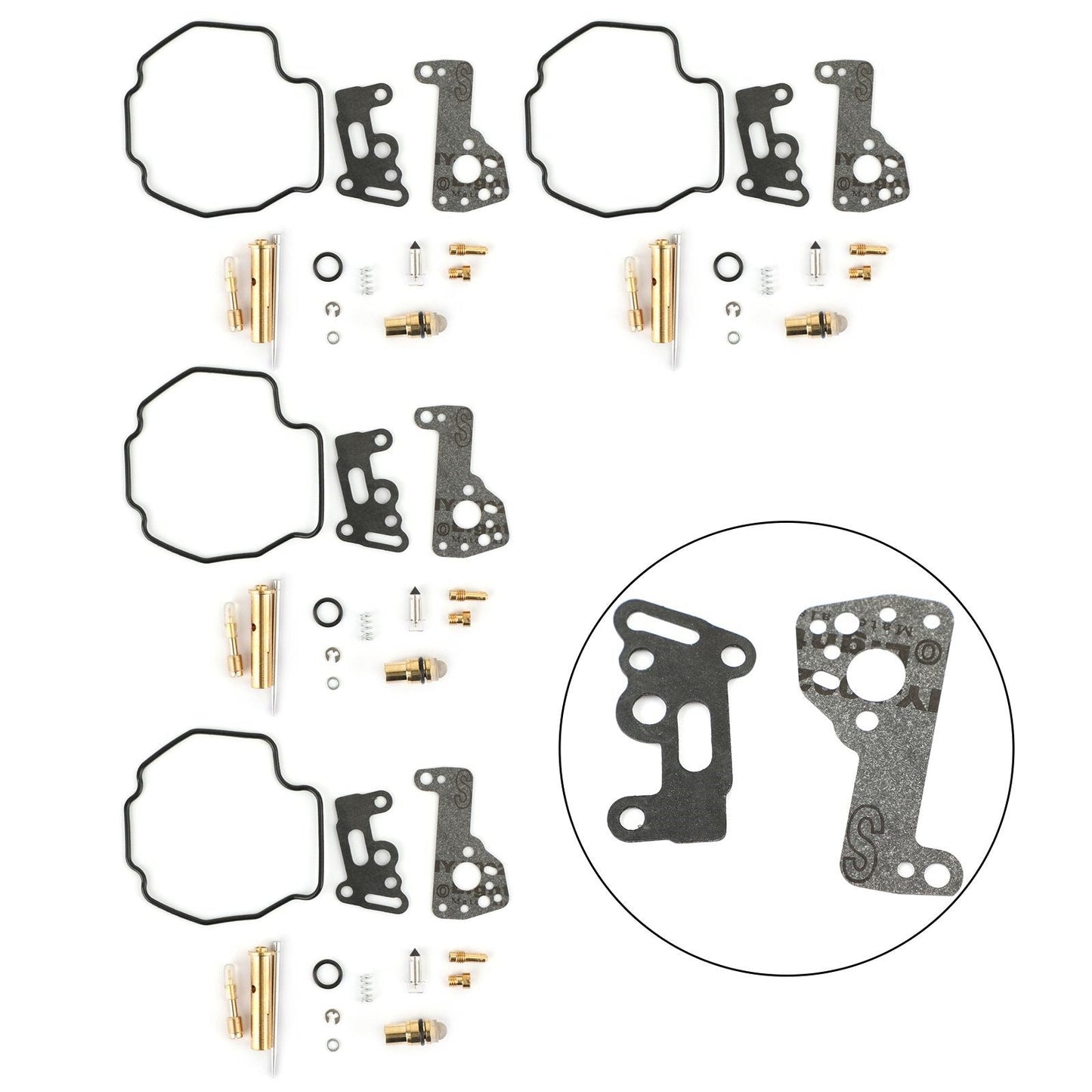 Carburatore Carb Rebuild Repair Kit adatto per Yamaha VMX 1200 V MAX VMAX XVZ 1300 Generico