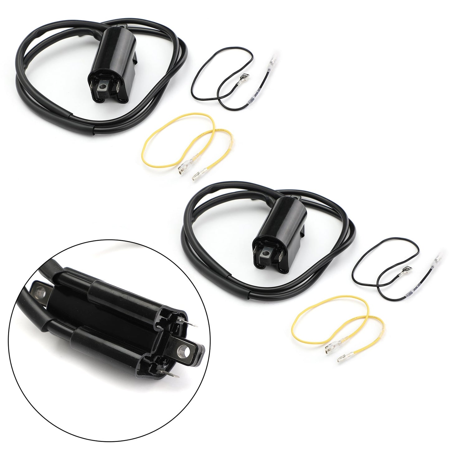 2x BOBINA DI ACCENSIONE Per SUZUKI GSF1200S BANDIT 1996-2004, GSF400 89-87 GSF600 95-04 Generico