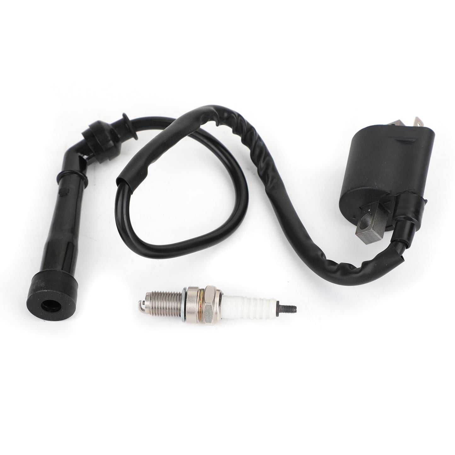 Bobina di accensione Premium Candela adatta per Yamaha Raptor 660R YFM660R Grizzly 660 Generico