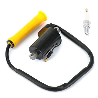 Bobina accensione + Candela per Honda Sportrax 400 TRX400EX XR400R 30500-HN1-003 Generico