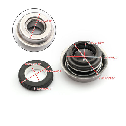 Guarnizione della pompa dell'acqua meccanica per Honda CR80R 1983 CR125R 1981-83 CR250R 1981-84 Generico
