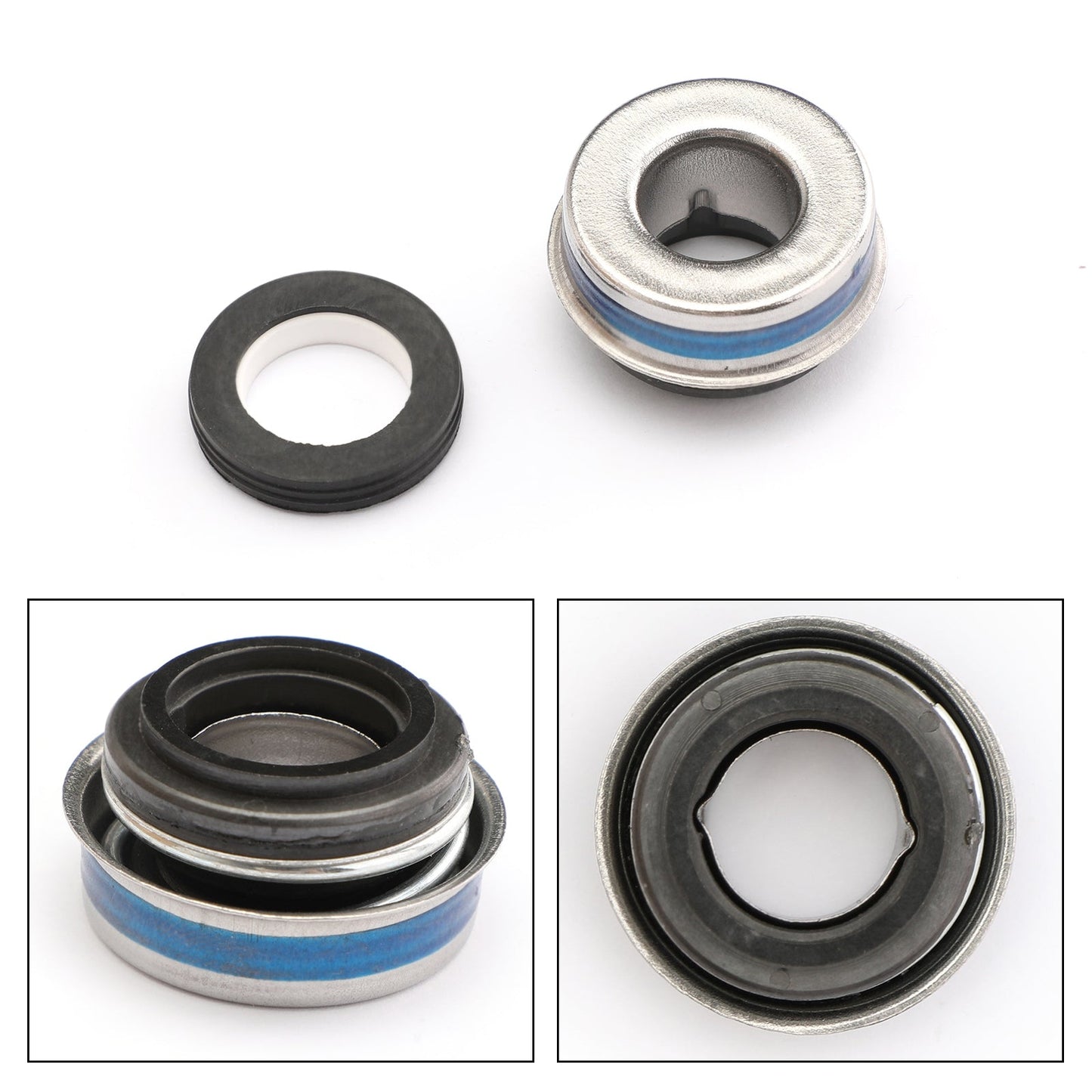 Il kit meccanico della guarnizione della pompa dell'acqua si adatta a Kawasaki EX500 Ninja 500 500R 1987-2009 generico