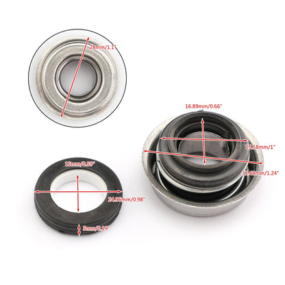 Guarnizione della pompa dell'acqua meccanica per Honda TRX450R 2004-2009 TRX450ER 2007/2009/2013 Generico