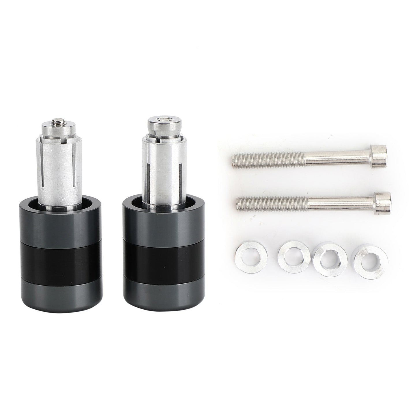Anti Vibrazione 7/8" 22mm Manubrio Tappo Terminale M6/M8 Bullone Cursore Peso Riduzione Generico