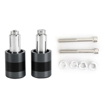 Anti Vibrazione 7/8" 22mm Manubrio Tappo Terminale M6/M8 Bullone Cursore Peso Riduzione Generico