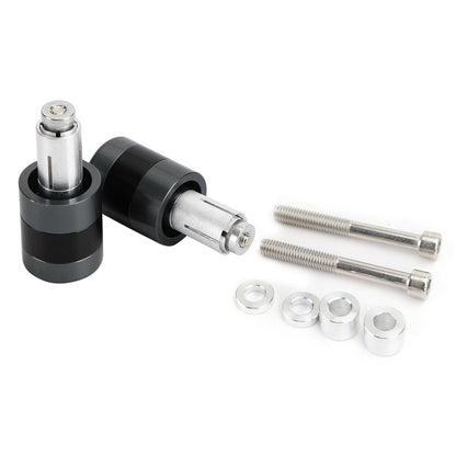 Anti Vibrazione 7/8" 22mm Manubrio Tappo Terminale M6/M8 Bullone Cursore Peso Riduzione Generico