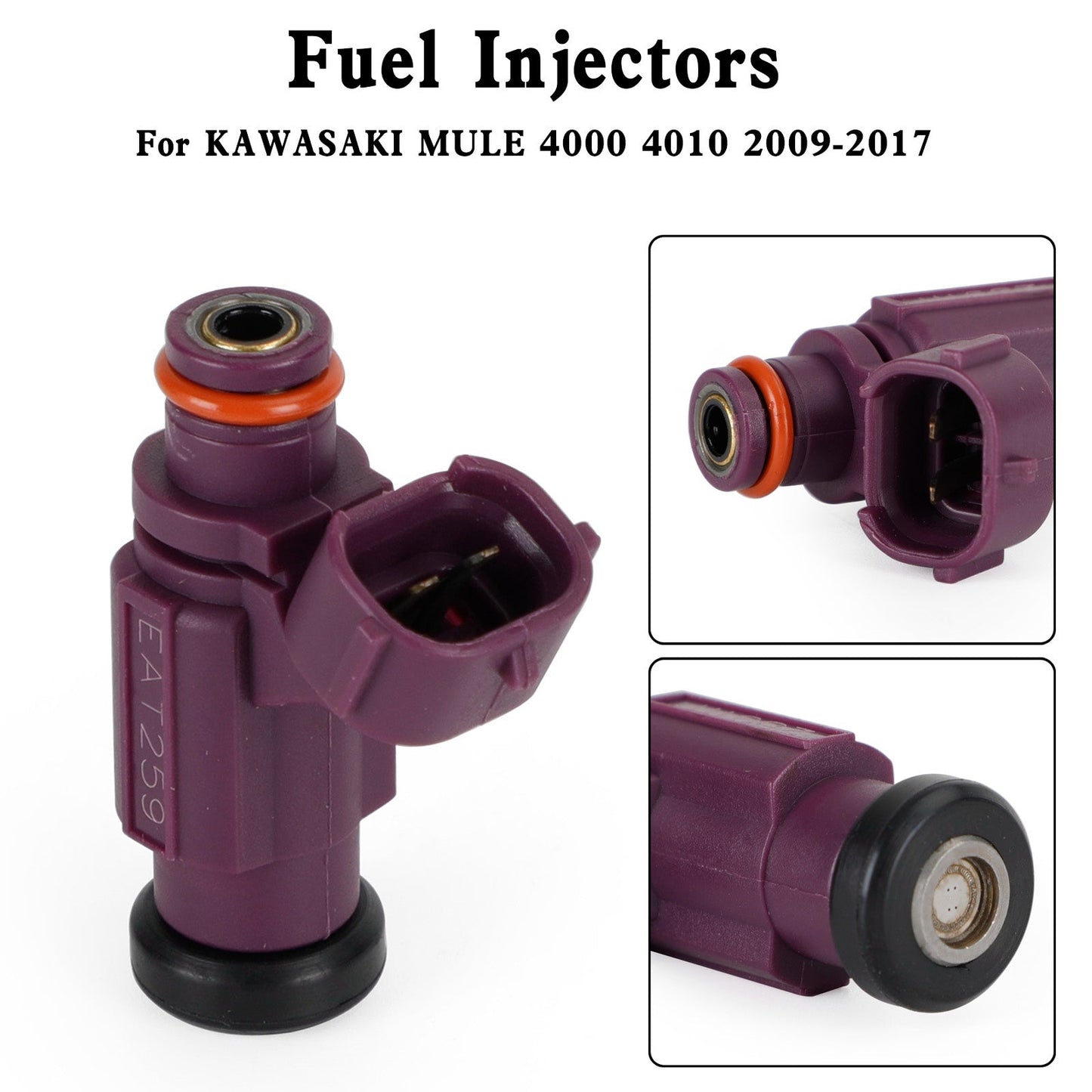 Iniettore di carburante EAT259 49033-2060 490332060 per KAWASAKI MULE 4000 4010 09-17 Generico