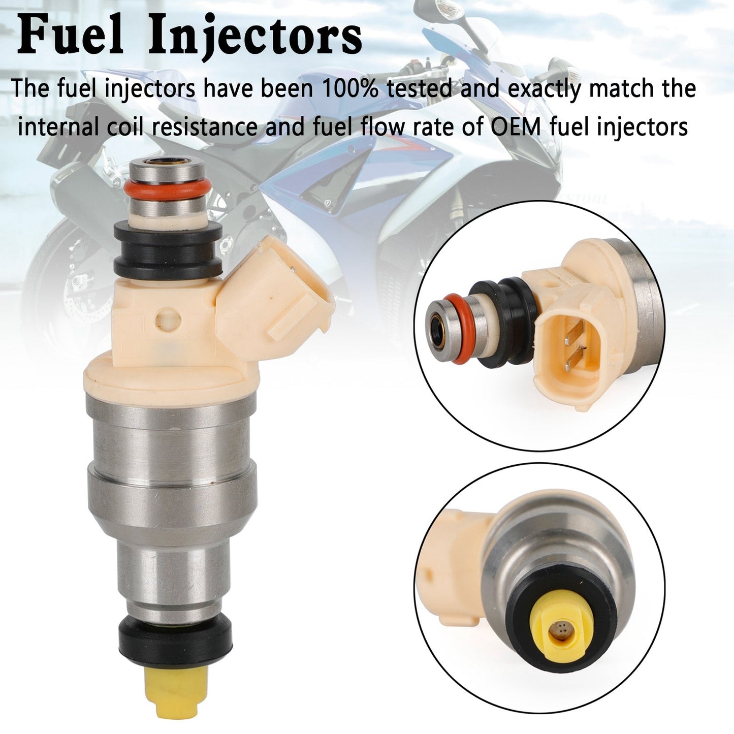15710-58B00 Iniettori di carburante per Suzuki Sidekick Tracker X-90 1.6L INP-470 Generico