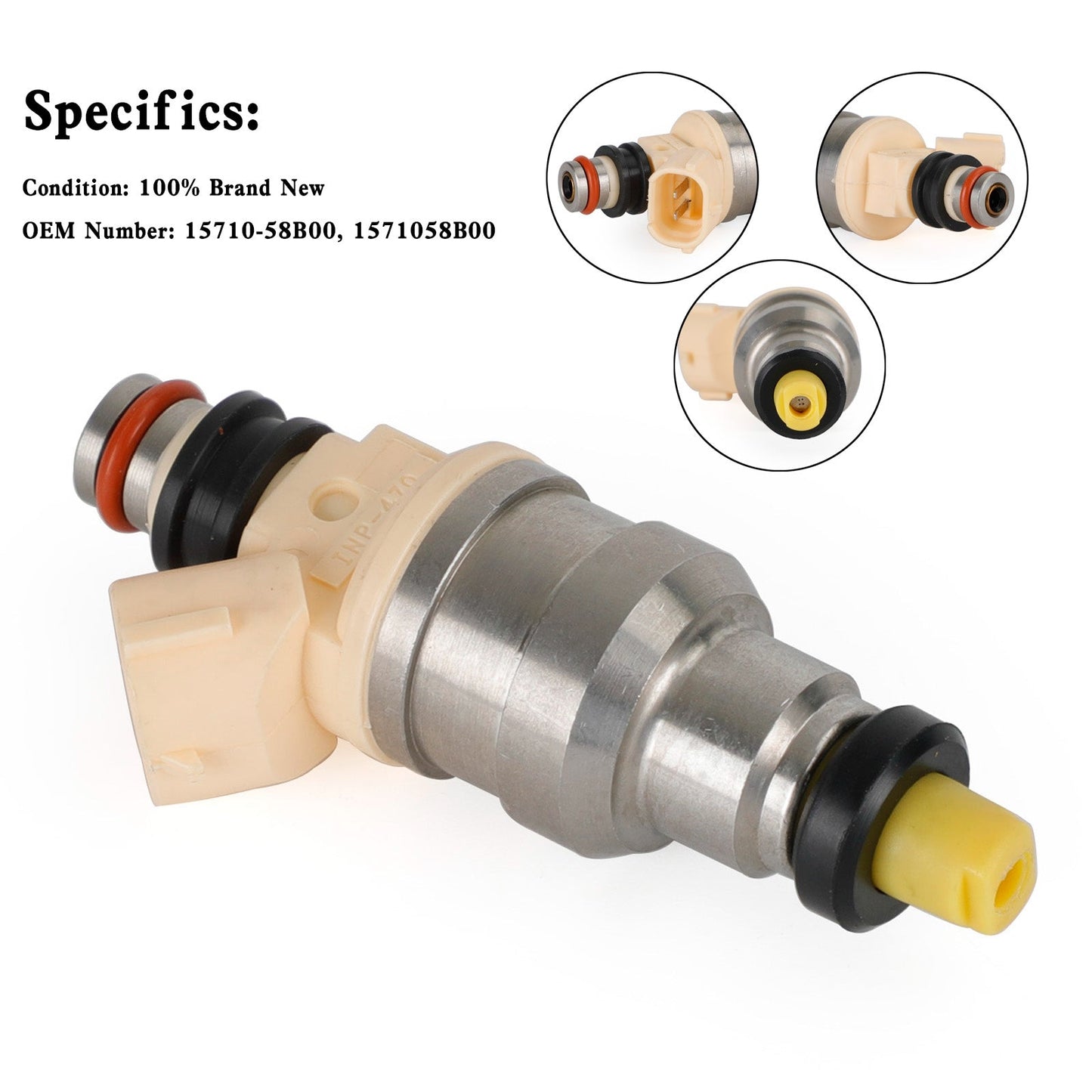 15710-58B00 Iniettori di carburante per Suzuki Sidekick Tracker X-90 1.6L INP-470 Generico