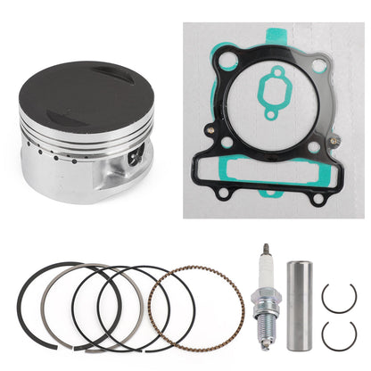 83mm Pistone Anelli Guarnizione Candela Kit per Yamaha Warrior 350 YFM350X 1987-2004 Generico