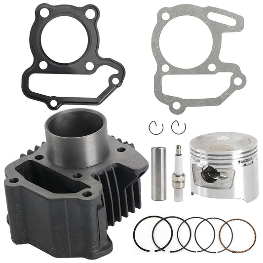 Cilindro Pistone Guarnizioni Top End Kit Per Yamaha Raptor 80 YFM80W YFM80R 2002-2008 Generico