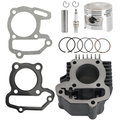 Cilindro Pistone Guarnizioni Top End Kit Per Yamaha Raptor 80 YFM80W YFM80R 2002-2008 Generico