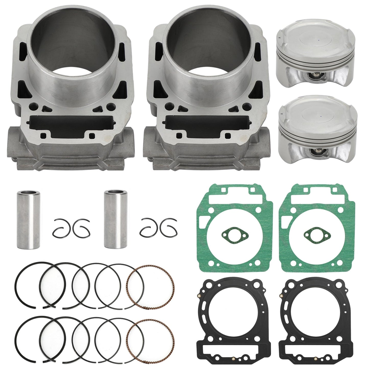 Kit cilindro anteriore e posteriore per Can-Am 420623565 420623566 420623567 420623568 generico