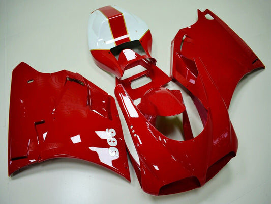 Amotopart 1996-2002 Ducati 996 748 Kit rosso mascherato