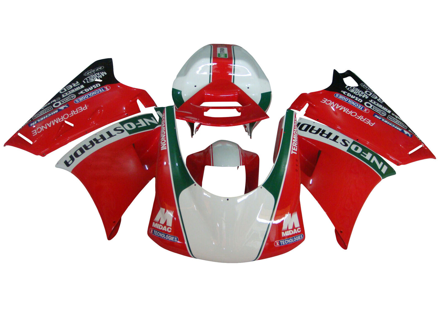 Amotopart 1996-2002 Ducati 996 748 Kit di spostamento