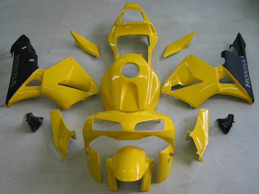 Per CBR600RR 2003-2004 Carrozzeria Carenatura ABS giallo Plastica stampata ad iniezione Set generico