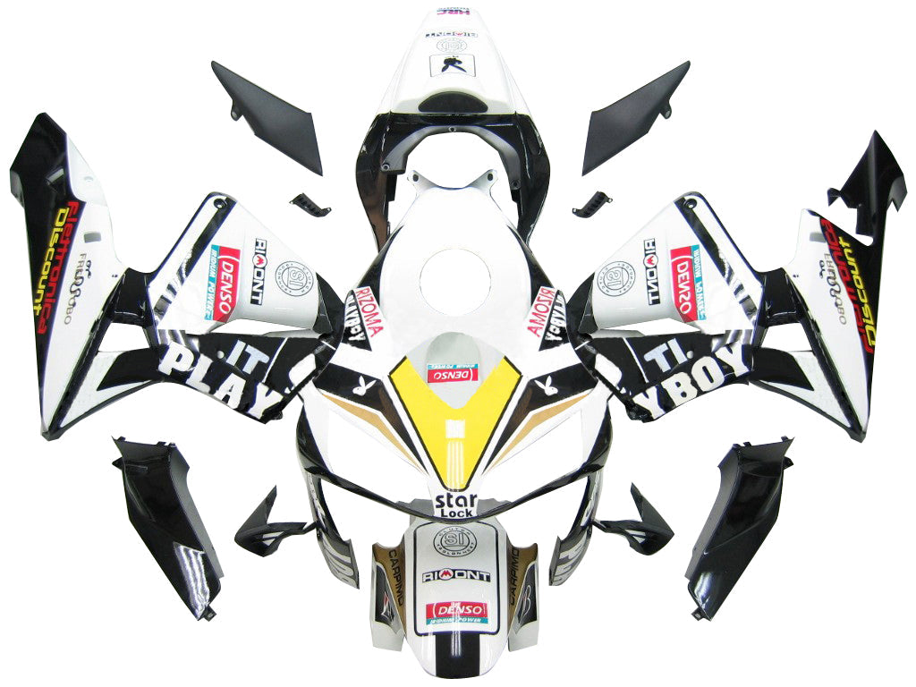 Per CBR600RR 2003-2004 Carrozzeria Carenatura ABS Stampato ad iniezione Plastica Set Multi-Color Generico