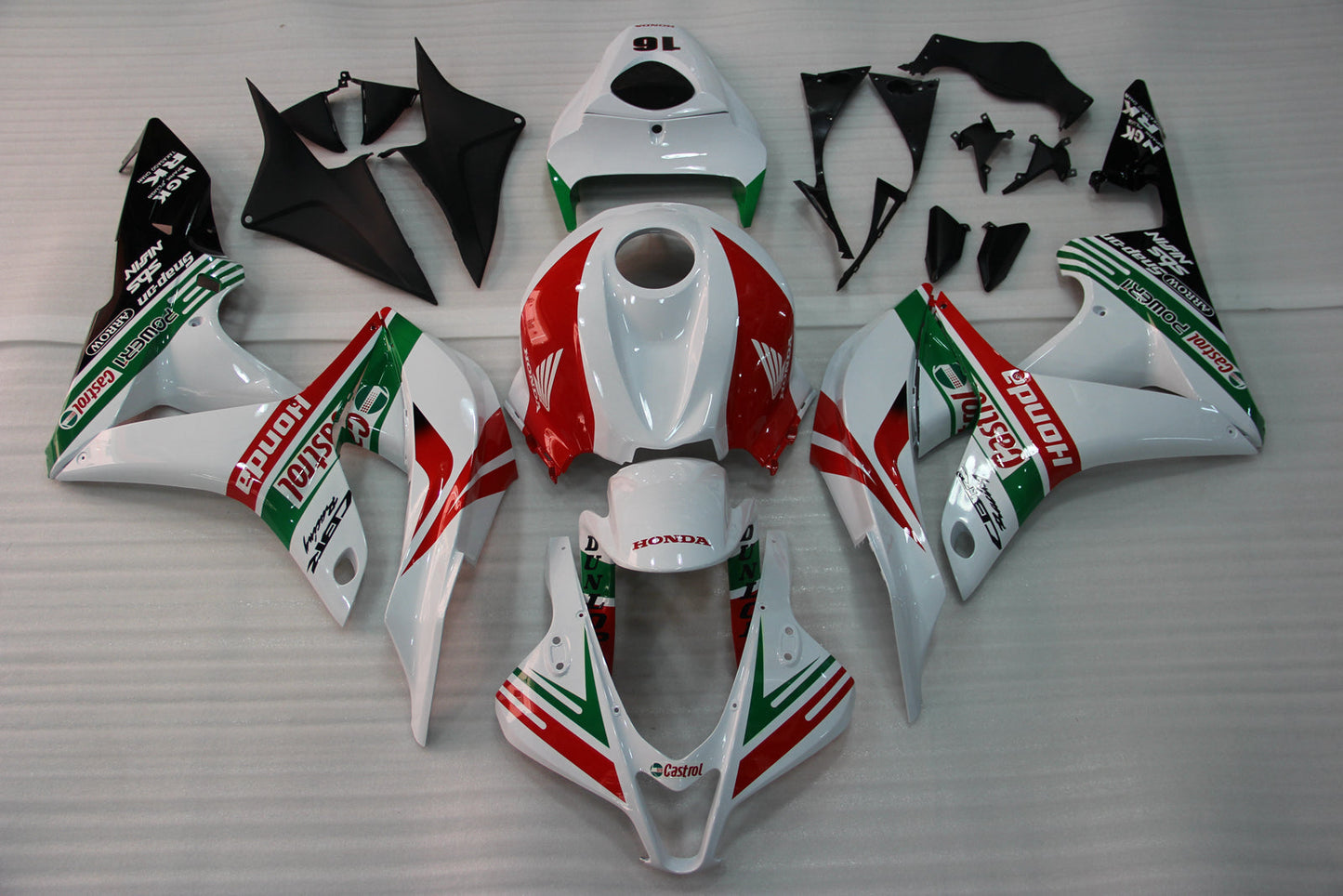 Per CBR600RR 2007-2008 Carenatura per carrozzeria Set di plastica stampata ad iniezione ABS multicolore Generico