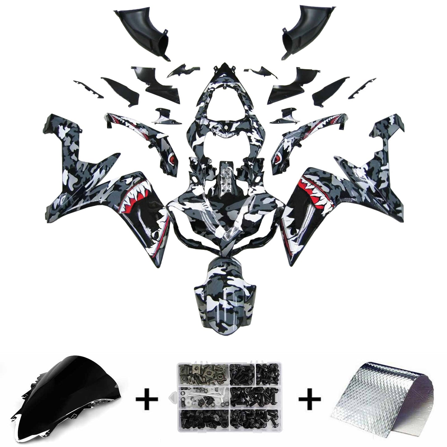 Kit Carena Per Yamaha YZF 1000 R1 2007-2008 Generico