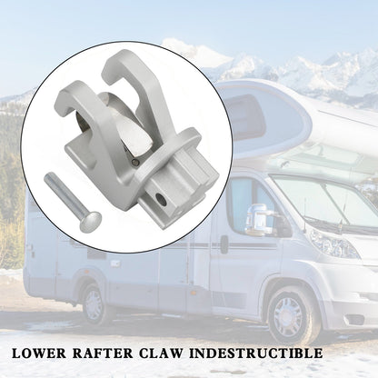 Ferramenta RV Rafter Claw Satin in alluminio per veranda Dometic SUNCHASER II