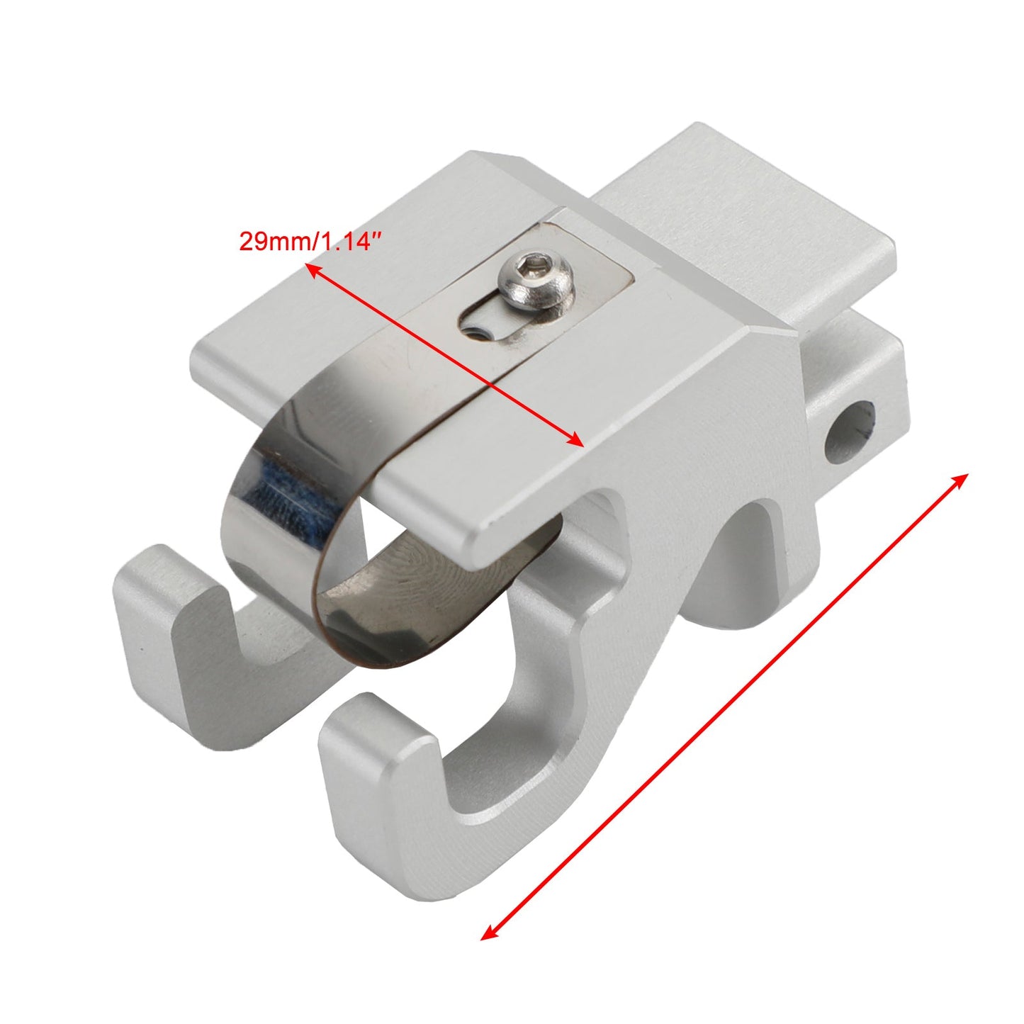Ferramenta RV Rafter Claw Satin in alluminio per veranda Dometic SUNCHASER II