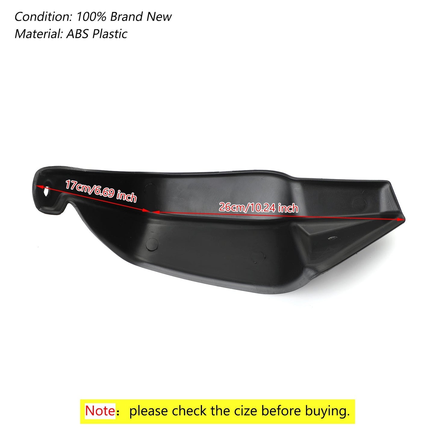 Protezione per paramani in ABS per Honda NC700 2012-2017 NC750X 2018-2019 Generico