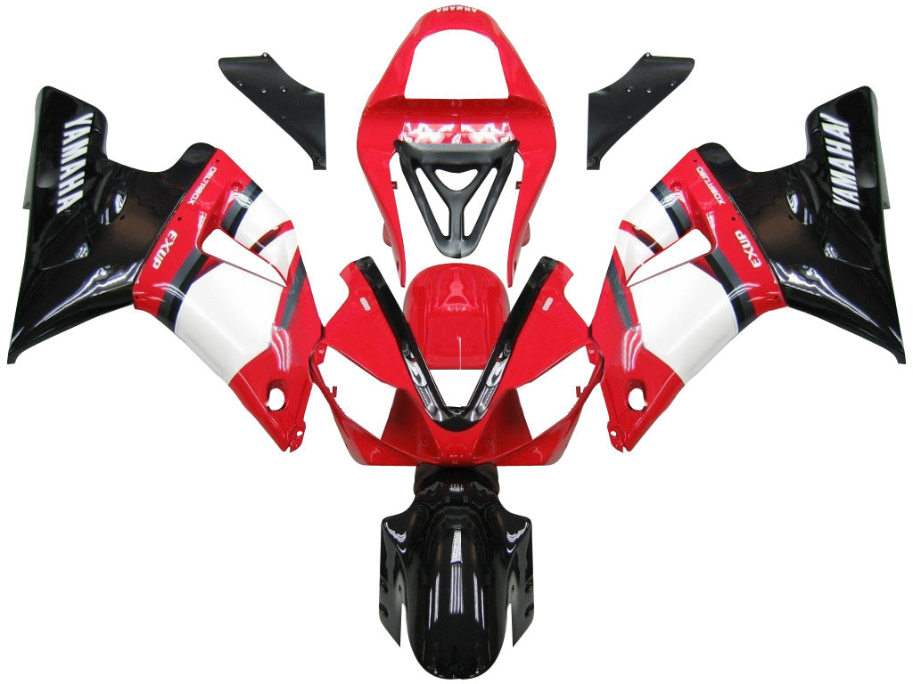 Carene 2000-2001 Yamaha YZF-R1 Rosso Bianco Nero R1 Generico