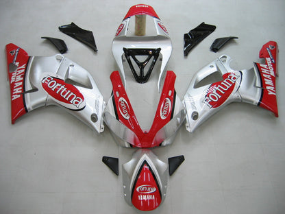 Carene 2000-2001 Yamaha YZF-R1 Argento Rosso Fortuna Generico