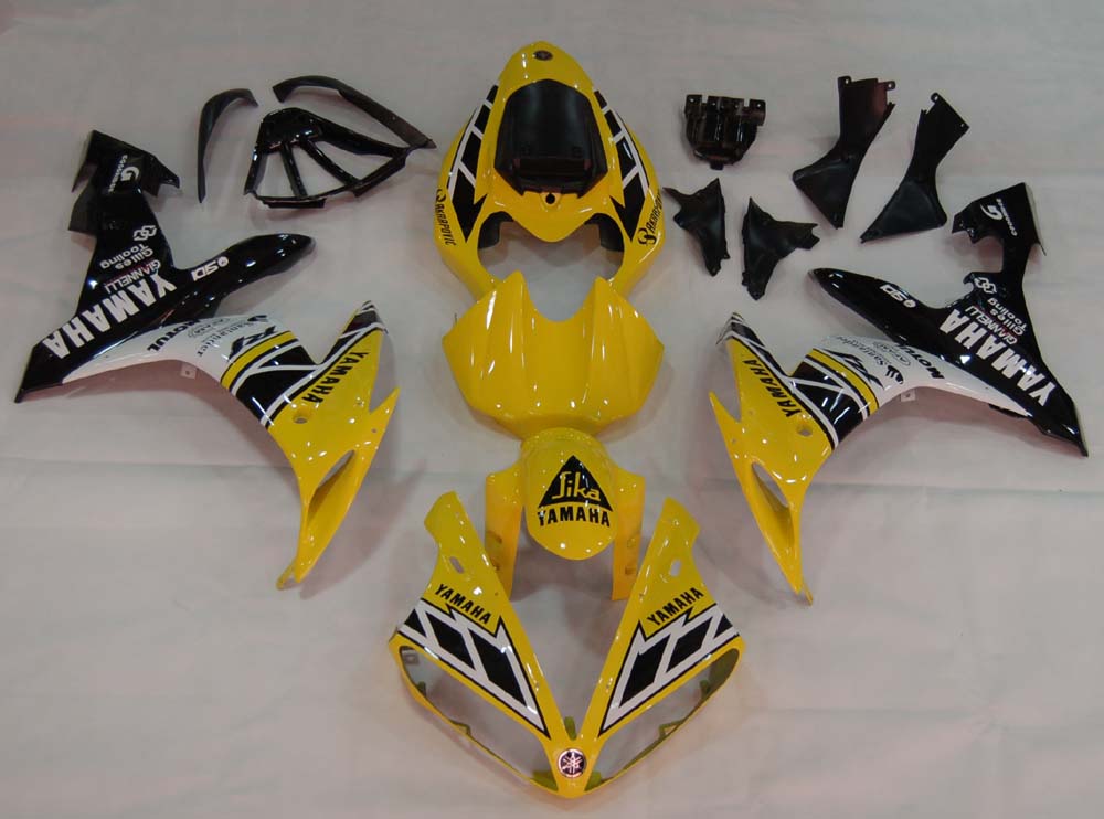 Amotopart 2004-2006 Yamaha R1 Cladding Yellow Kit