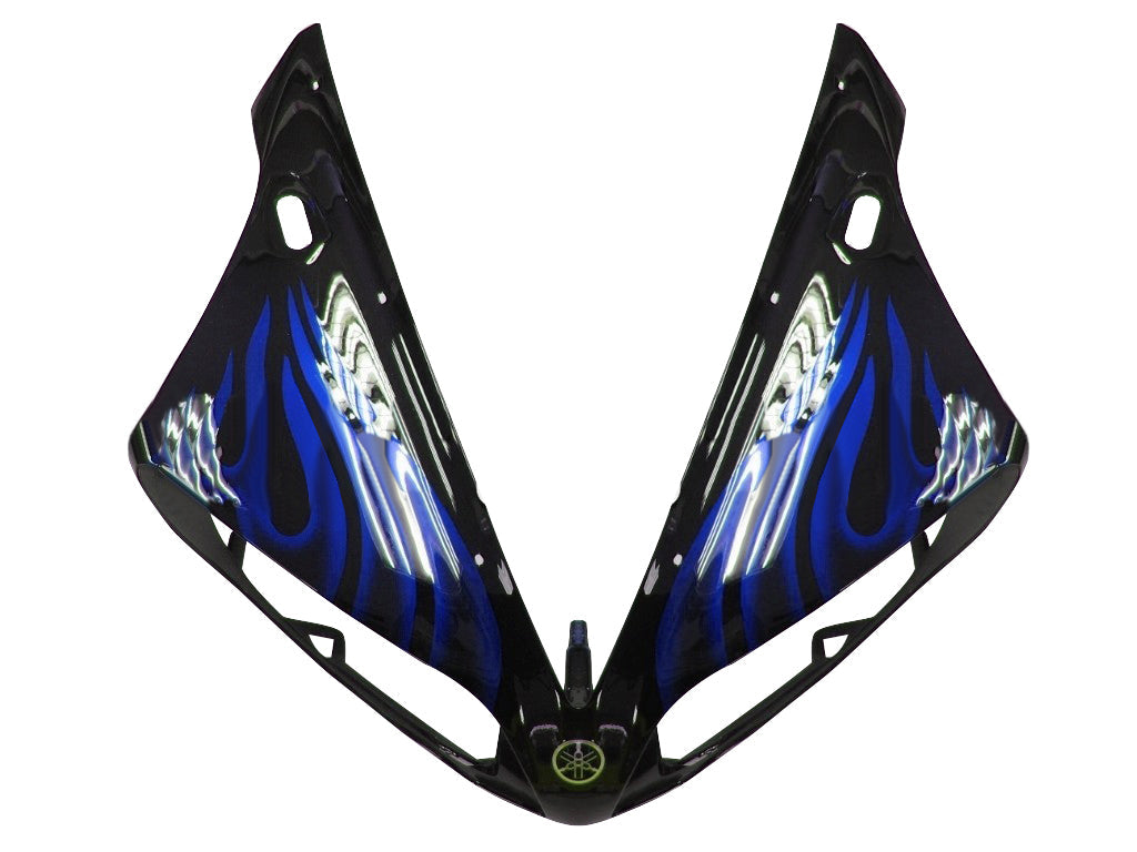 Carene 2004-2006 Yamaha YZF-R1 Black &amp; Blue Flame R1 Generico