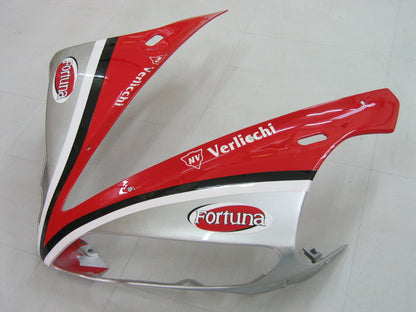 Carene 2004-2006 Yamaha YZF-R1 Rosso Argento Fortuna R1 Generico