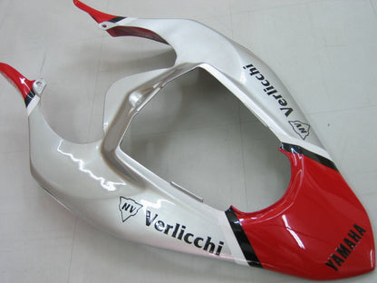 Carene 2004-2006 Yamaha YZF-R1 Rosso Argento Fortuna R1 Generico