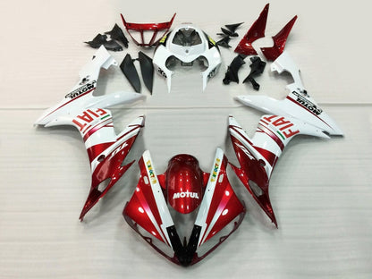 Carene 2004-2006 Yamaha YZF-R1 Rosso Bianco FIAT Generico