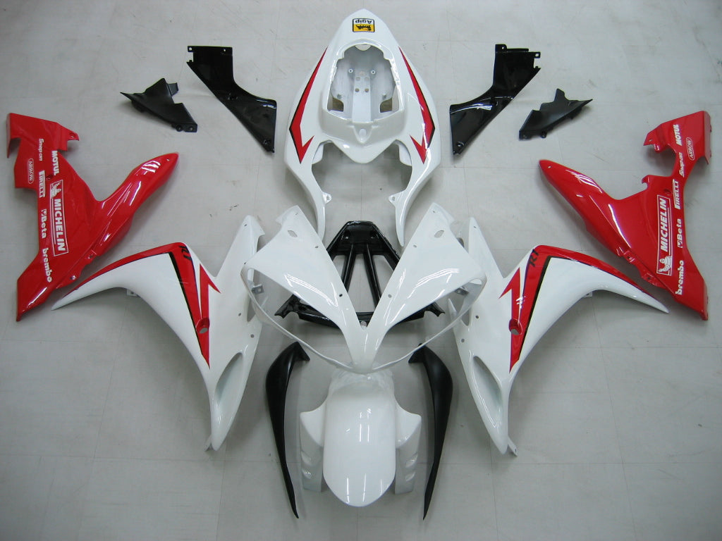 Carene 2004-2006 Yamaha YZF-R1 Bianco Rosso R1 Generico